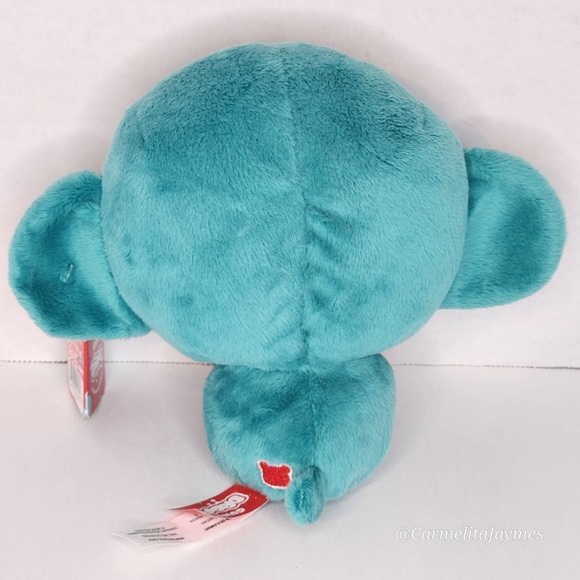 GUND 🐘 Drops Tony Trunks Teal Elephant Expressive Plush NWT - Picture 3 of 8